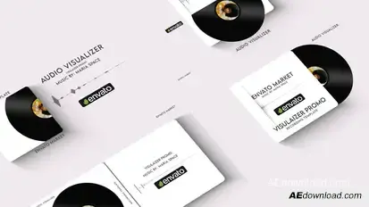 Audio Visualizer Ver 3 Product Promo template preview