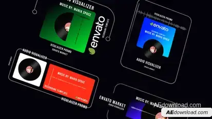 Audio Visualizer Ver 4 Product Promo template preview