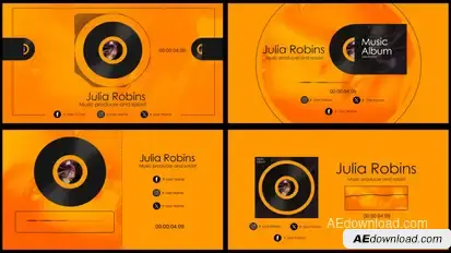 Audio Visualizer Ver 7 Product Promo template preview