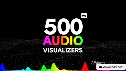 Audio Visualizers Pack broadcast-packages template preview