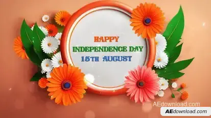 Videohive August 15th Independence Day Slideshow Video Displays template preview