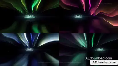 Aurora Cinematic Titles Titles template preview