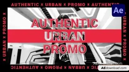 Authentic Urban Promo Openers template preview