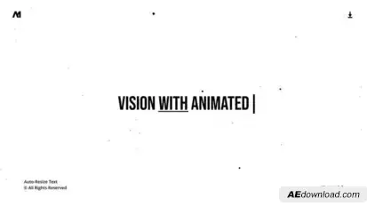 Auto - Resize Titles | After Effects Titles template preview