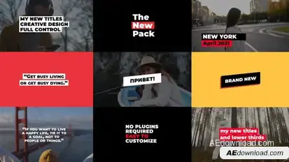 Videohive Auto-Resize Titles | AE Titles template preview