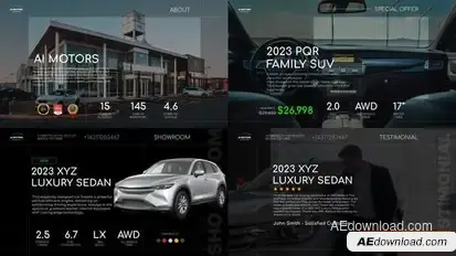 Automotive Dealership Promo Openers template preview
