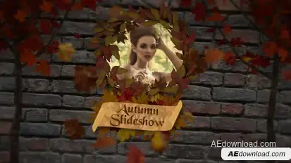 Autumn Slideshow Openers template preview