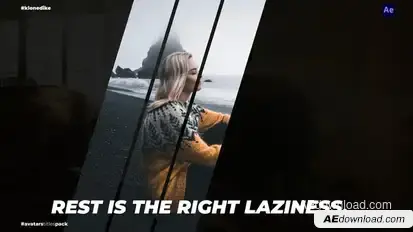 Avatar Titles / AE Titles template preview
