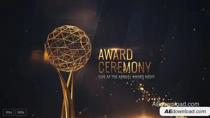 Award Ceremony Pack broadcast-packages template preview