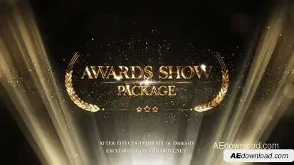 Awards broadcast-packages template preview