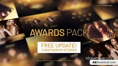 Awards broadcast-packages template preview