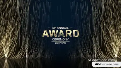 Awards Nomination Ceremony Elements template preview