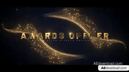 Awards Opener Titles template preview