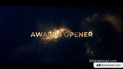 Awards Opener Titles template preview