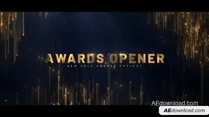 Awards Opener Titles template preview