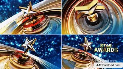 Awards Opener // Star Awards Show // Awards broadcast-packages template preview
