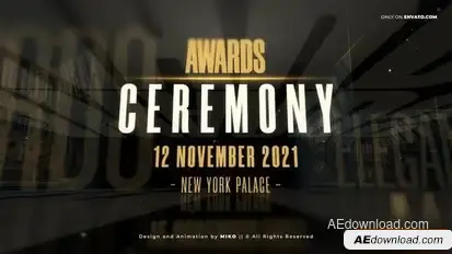 Awards Promo Openers template preview