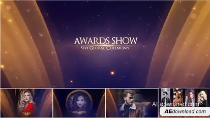 Awards Show | 2 versions Logo Stings template preview