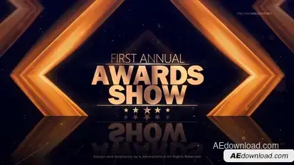 Awards Show broadcast-packages template preview
