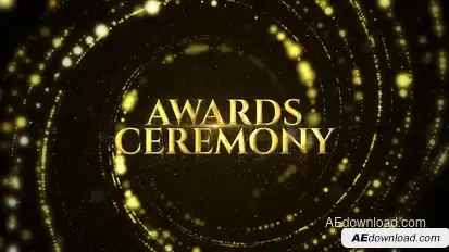 Awards Show Opener Titles template preview