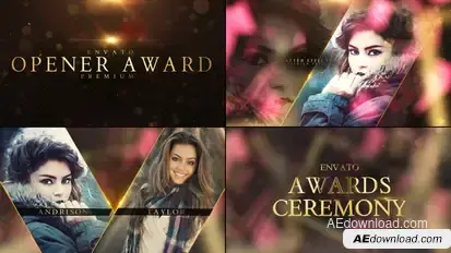 Awards Show Packaging Openers template preview