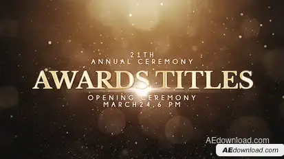 Awards Titles Titles template preview