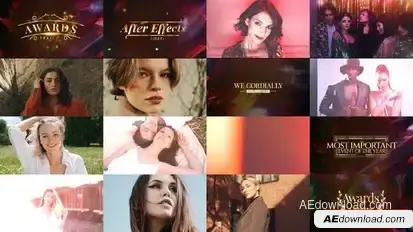 Awards Trailer Openers template preview