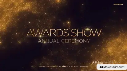 Awards Trailer Openers template preview