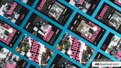 Axial Streetwear Instagram Reels Product Promo template preview