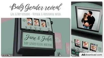 Baby Gender Reveal : Girl or Boy? Openers template preview