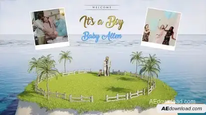 Baby Shower Gender Reveal Openers template preview