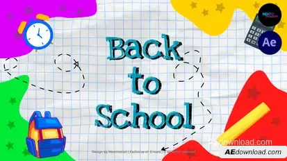 Back To School Promo Openers template preview