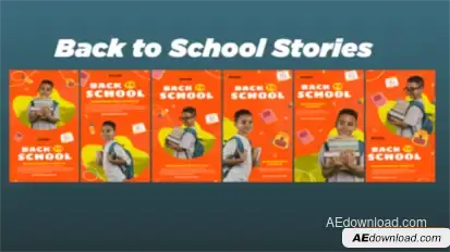 Back to School Stories Openers template preview