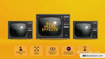 Bad Image Effects Elements template preview