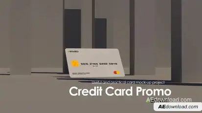 Bank Credit Card Promo Product Promo template preview