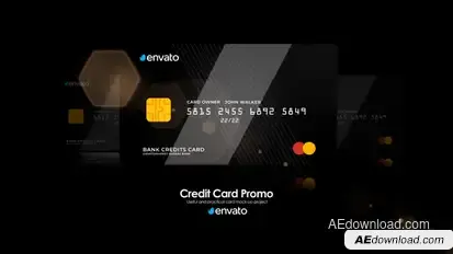 Bank Credit Card Promo Product Promo template preview