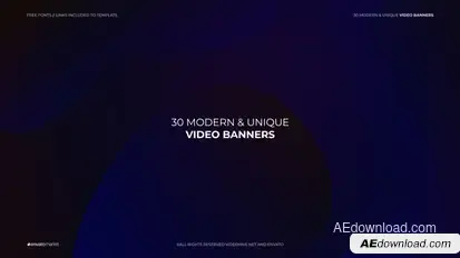 Banners Elements template preview