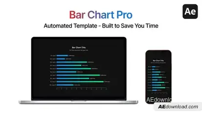 Bar Chart Pro Infographics template preview