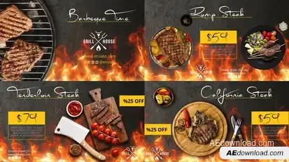 Barbecue Food Promo Product Promo template preview
