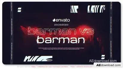 Barman VS Barman Video Displays template preview