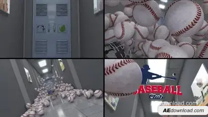 Baseball Logo Reveal 7 Logo Stings template preview