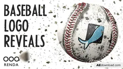 Baseball Logo Reveals Logo Stings template preview