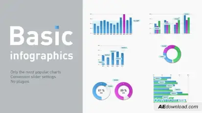 Basic infographics Infographics template preview