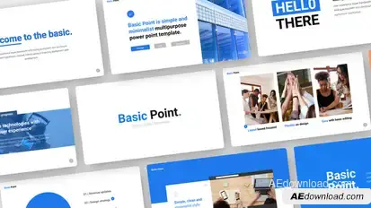 Basic Point Video Display After Effect Template Elements template preview