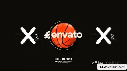 Basketball Logo Openers template preview