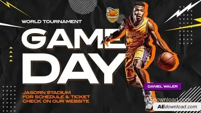 Basketball Sport Promo Openers template preview