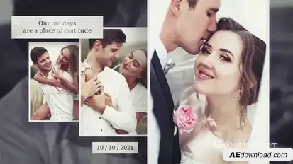 Beautiful Moment Photo Slideshow folder Video Displays template preview