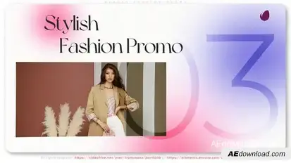 Beauty Fashion Promo broadcast-packages template preview