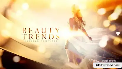 Beauty Trends Video Displays template preview