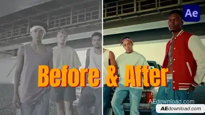 Before & After Transitions Pack Elements template preview